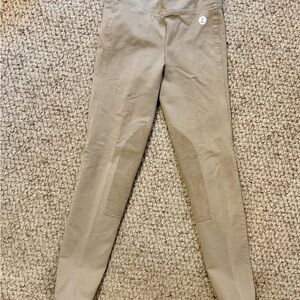 Kids Horze Tan Riding Pants